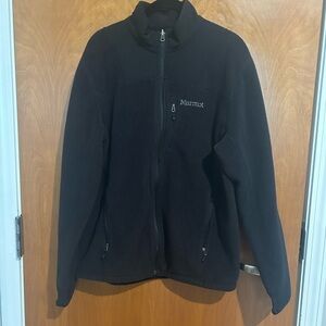 Men’s Marmot Reactor Black Fleece Jacket